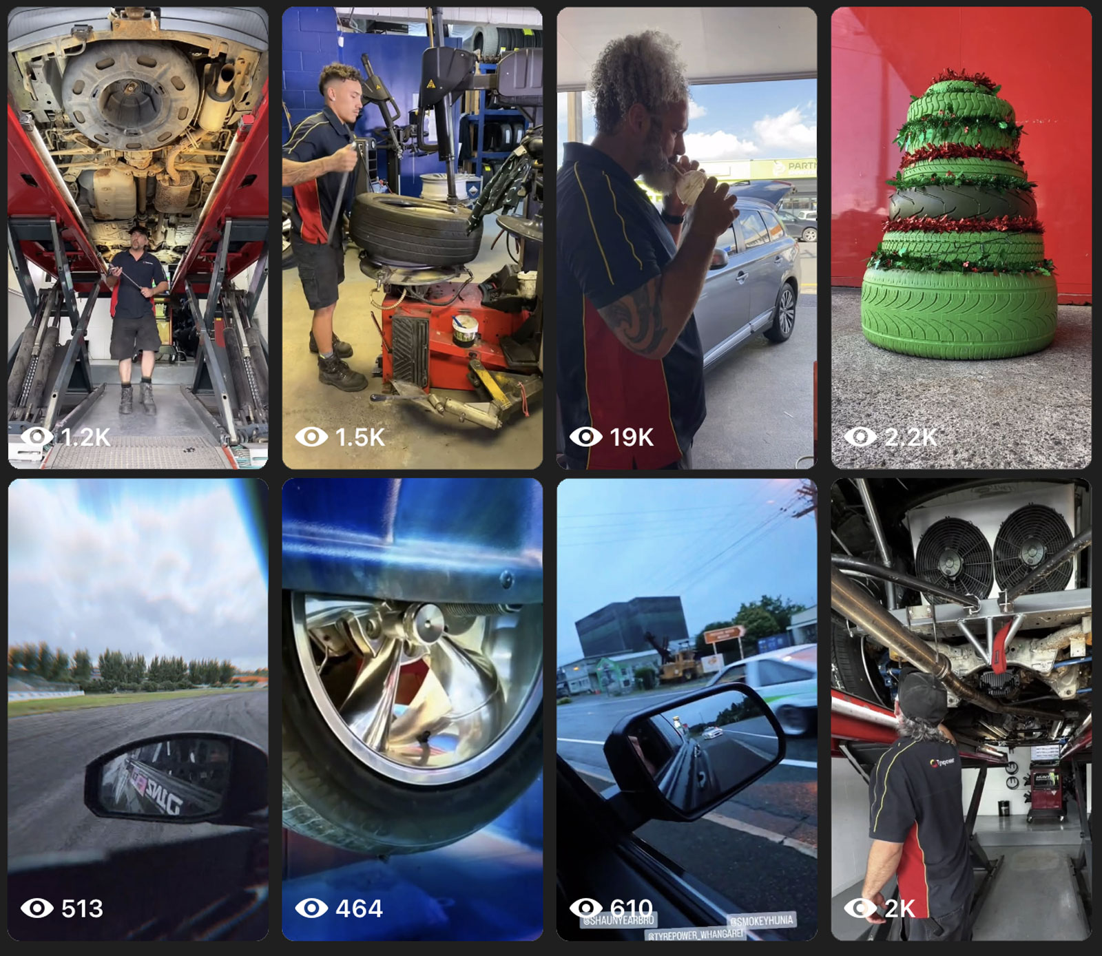 Tyrepower Reels Before Real Human