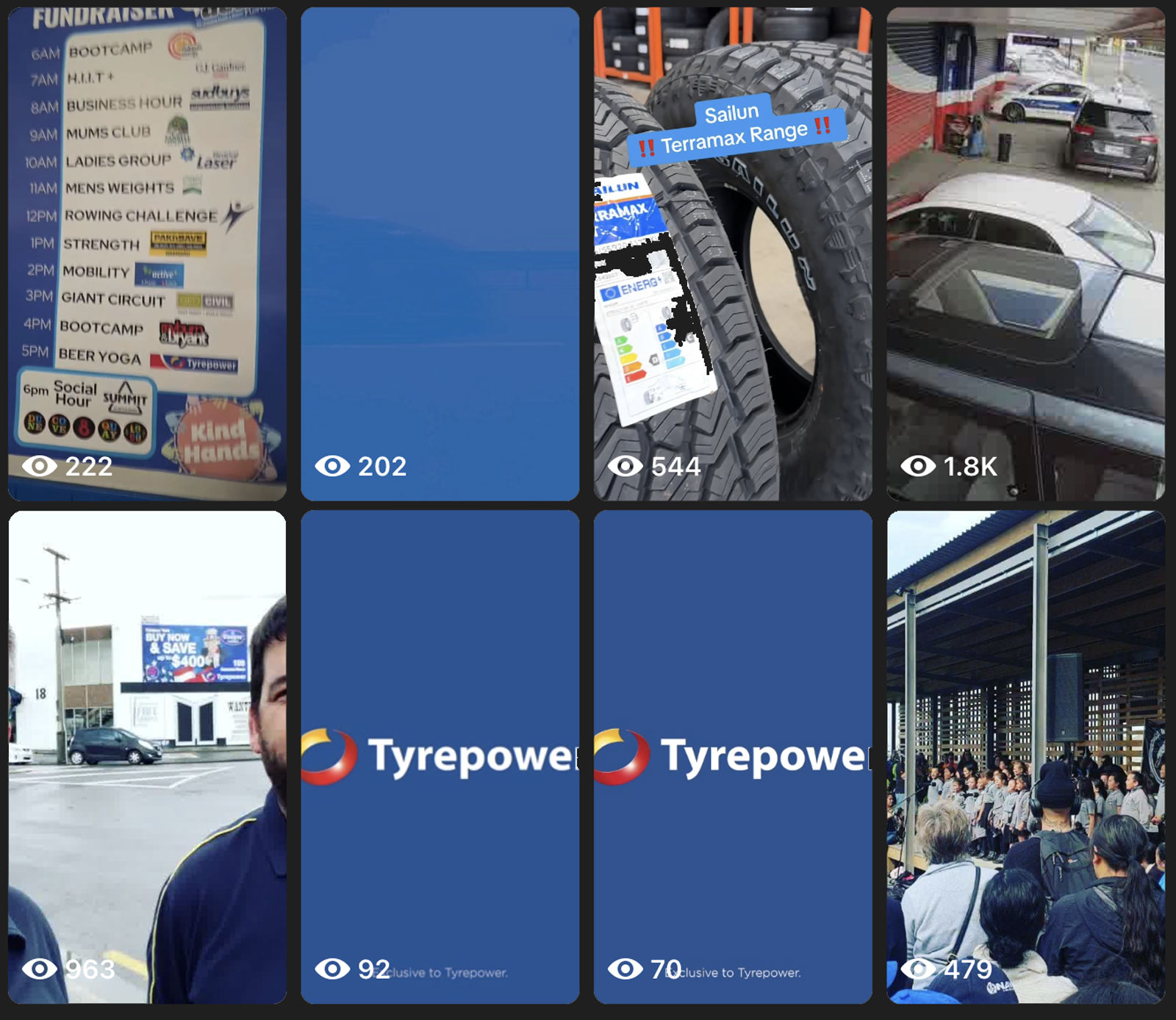 Tyrepower Reels Before Real Human