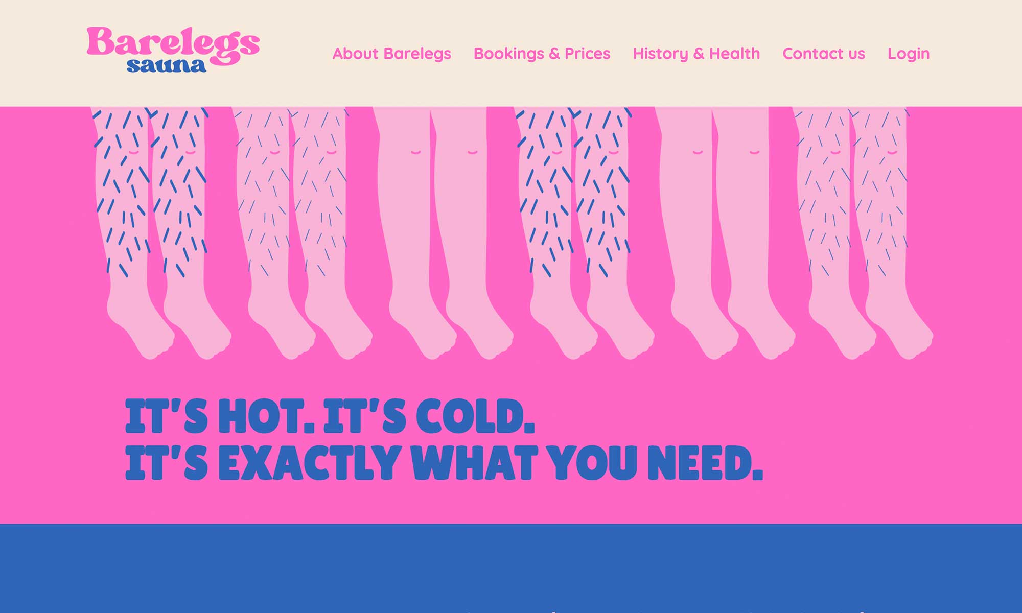 Barelegs Home page