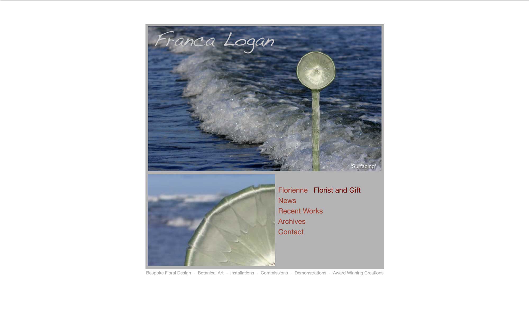 Florienne - Old Website